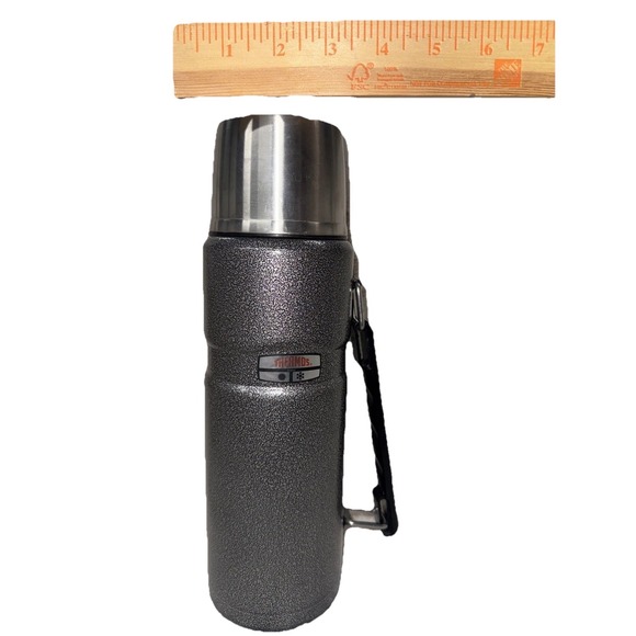 Vintage Thermos Sportsman Hot/Cold Beverage Container 40 Ounce SK3010SS4 - Picture 3 of 8